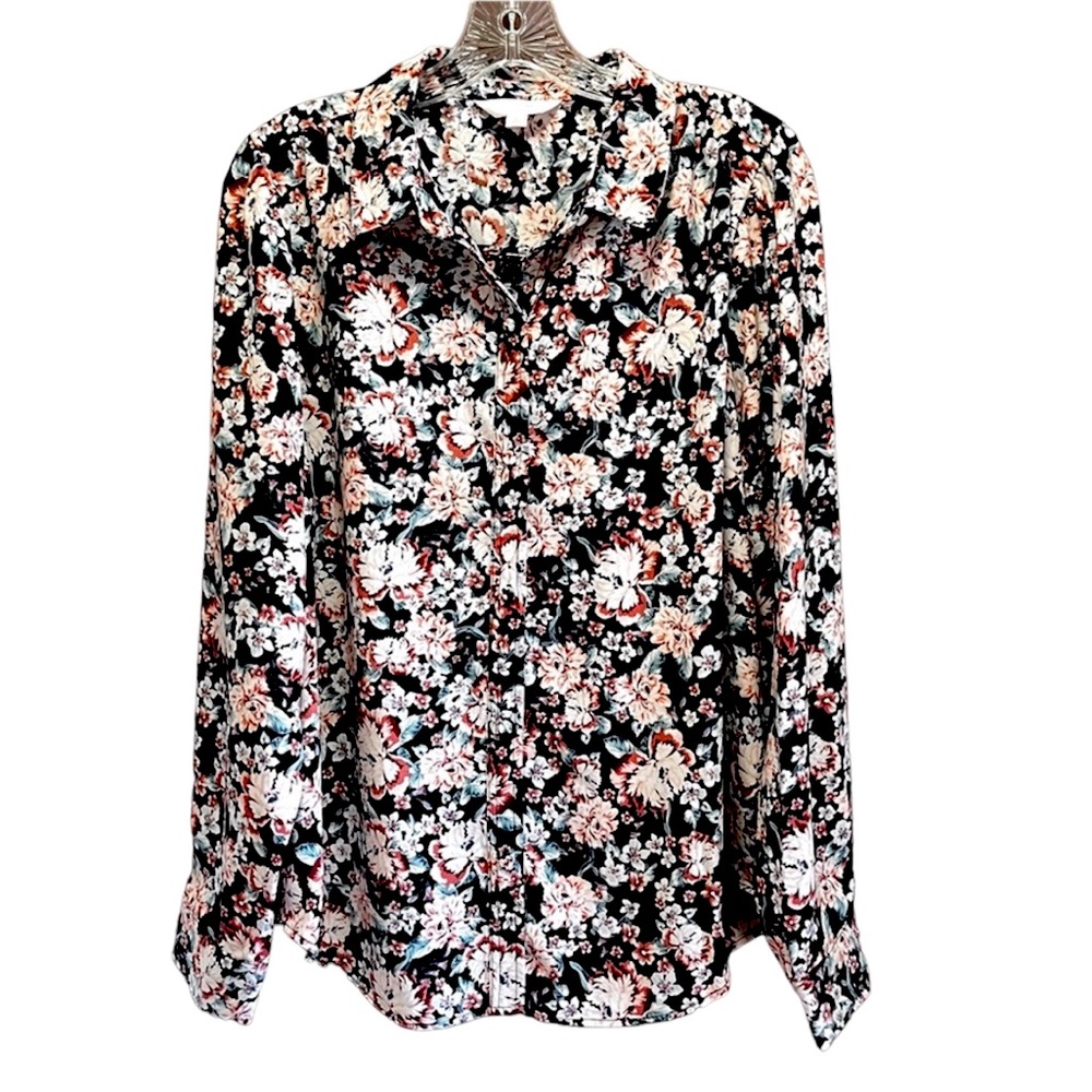 LC floral blouse